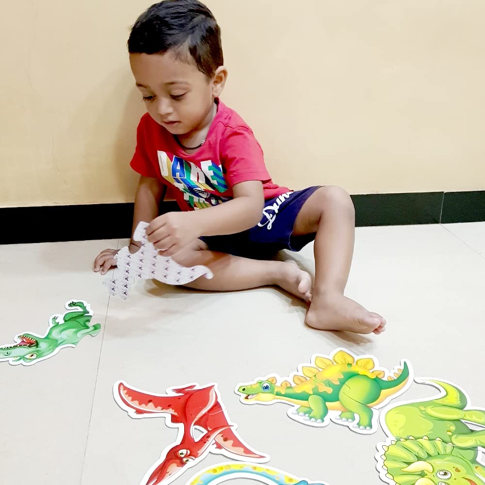 Toykraft 2 Piece Puzzle for Kids 1-3 Years | Toddler Puzzles, Educational Jigsaw Puzzle for 2-Year-Olds | My First Dinosaur Puzzles, Toys for 3-Year-Olds | Explore Toykraft Puzzles Collection - View 3 of 5