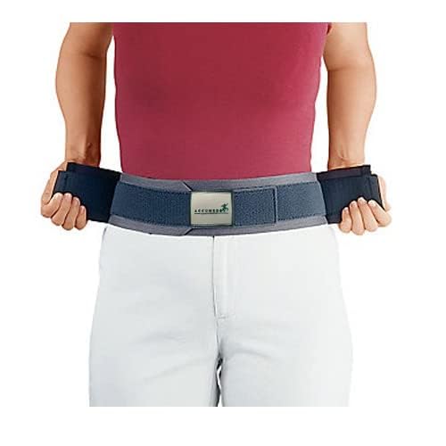 Accumedex SI (sacroiliac) Joint Belt for Women and Men, Pain Relief for Lower Back, Sciatic, Pelvic, Lumbar, Hip, Leg, Sacral Nerve, sacroiliac joint dysfuction.. (M) For the Hip Size Of 34- 40 Inch FROM INDIA (SAM) - Shop at Colombo Mall