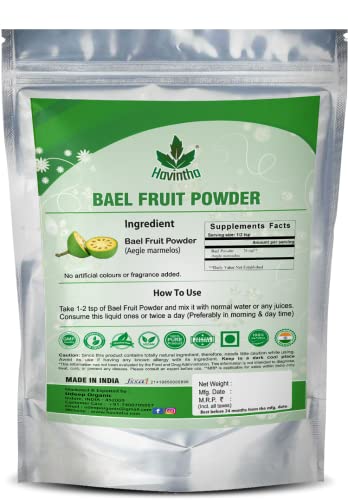Havintha Bael Fruit Powder | Improve and Boost Your Metabolism - 227 Grams - View 2 of 5
