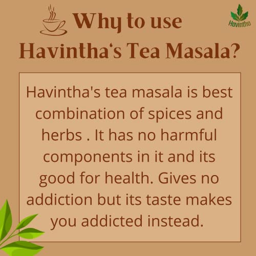 Havintha Natural Tea Masala Powder - 100 gram - View 3 of 4