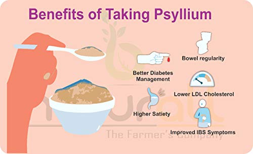 B Naturall 99% Psyllium Husk Powder / Isabgol Husk Powder - 100 Mesh ( sat-Isabgol Atta ) Fibre Support - 100 GM by B Naturall - View 3 of 4