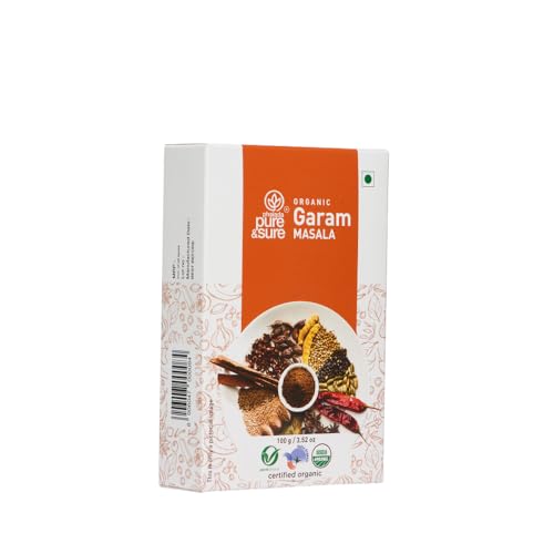 Pure &amp; Sure Organic Garam Masala Powder | Delicious &amp; Aromatic Garam Masala Mix | Curry Masala Powder, 100g - View 2 of 3