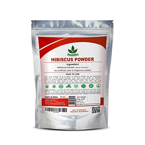 Havintha Natural Hair Products | Helpful for Hair Growth &amp; Control Hair Fall (Hibiscus) - 227gm - View 2 of 3
