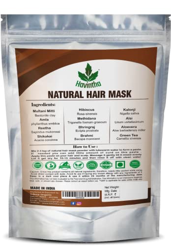 Havintha hair mask for hair fall growth split ends luster shining nourishment 227 grams - View 2 of 4