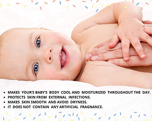 Havintha Natural Baby Bath Powder for baby's skin healthy, soft and glowing - 227 G - View 4 of 4