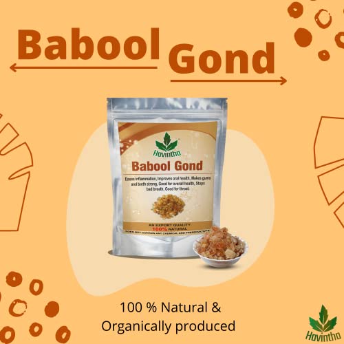 Havintha babool gond for teeth gums skin eyes throat health - 227 grams - View 4 of 5