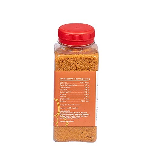 Pure &amp; Sure Organic Ground Nut Chutney| Ground Nut Powder | Chutney Powders for Rice | Delicious &amp; Aromatic, 150gm - View 3 of 3