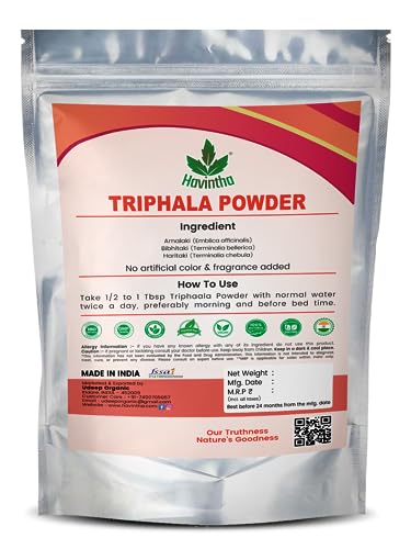 Havintha Natural Triphala Powder for Fighting Infections and Enhances Immunity - 227 Grams - View 2 of 4