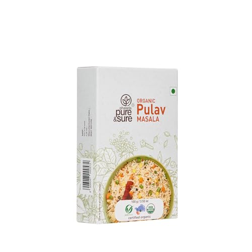 Pure &amp; Sure Organic Pulav Masala Powder | Delicious &amp; Aromatic Pulav Masala Mix | Curry Masala Powder, 100g - View 4 of 4