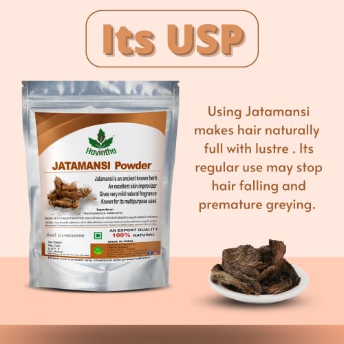 Havintha Natural Jatamansi Powder For Hair Growth (100 g) (FROM INDIA) JEZ - View 3 of 3