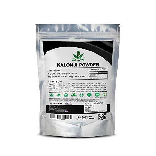 Havintha kalonji powder for managing sugar levels hair growth split ends skin health - 227 grams - View 2 of 5