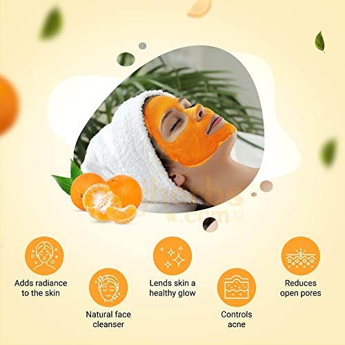 Gulmohar 100% Pure Orange Peel Powder for Skin Care And Face Whitening - 100g - View 3 of 5