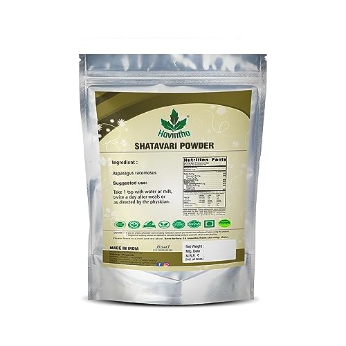 HAVINTHA shatavari powder for immunity cough cold women reproductive health stress anxiety 227 grams - View 2 of 4