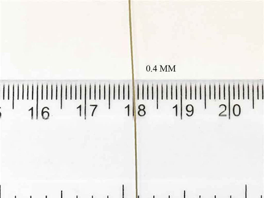 The Design Cart Beige Flat Badla Metallic Zari Threads for Sewing, Machine, Hand Stitching, Tailoring, Embroidery, Dhaga,Size-0.4 mm,Pack of 1 Roll - View 2 of 2