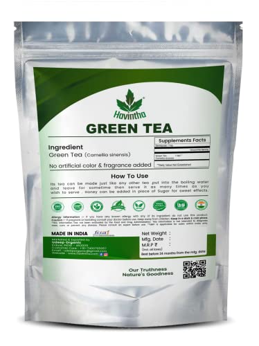 Havintha Natural Green Tea Whole Leaf for Weight loss and Boosting Immunity - 100gm - View 3 of 3