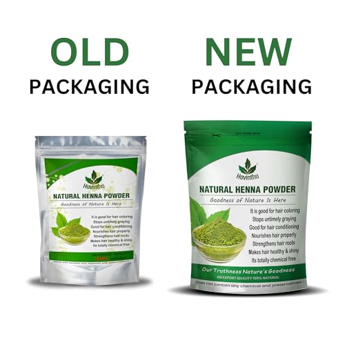 Organic Henna Powder for Hair, Pure and Herbal for Natural Hair Colorant 227g - View 3 of 4