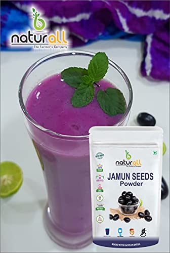 B Naturall Jamun Seeds powder for Diabetes | Sugar Balance - 200 GM By B Naturall - View 3 of 5