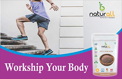 B Naturall 99% Psyllium Husk Powder / Isabgol Husk Powder - 100 Mesh ( sat-Isabgol Atta ) Fibre Support - 100 GM by B Naturall - View 4 of 4