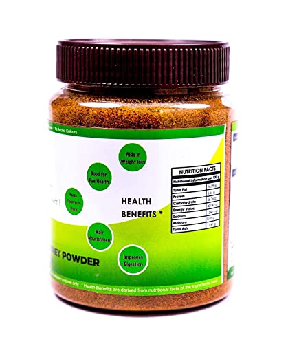 HEALTHY PANDA Curry Leaves Chutney Powder Kadi Patta Chatni, Karivepaku Chatani, Curry Leaves Karam Podi - 125 Gram - View 3 of 5