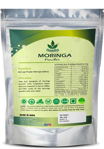 Havintha Natural Moringa Powder (100 g) - View 3 of 3