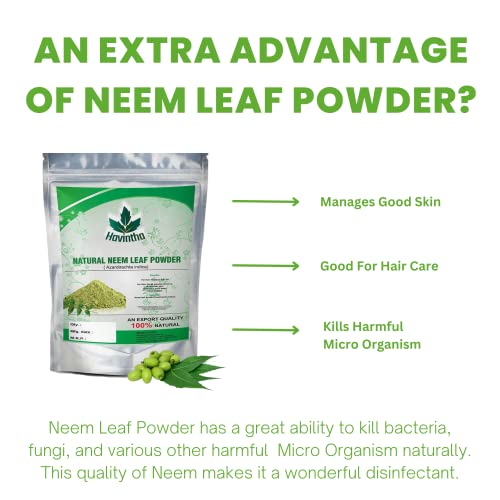 Havintha Natural Neem Powder Azadirachta Indica, 227 g - View 2 of 4