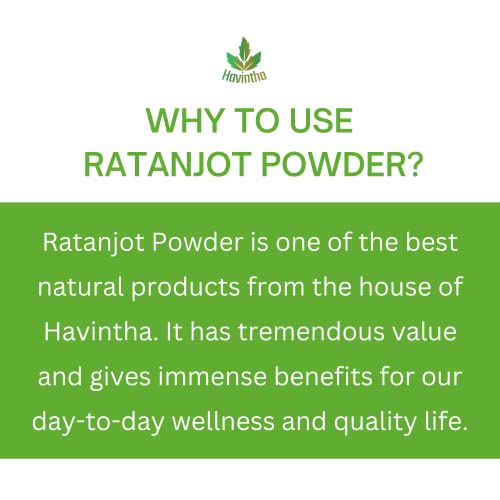 Havintha Ratanjot Powder (Root) Use for Hair Fall, Hair Growth, Skin Burns (100 g) - View 3 of 3