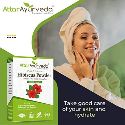 Attar Ayurveda Hibiscus powder for hair growth (100 Grams) - View 4 of 4