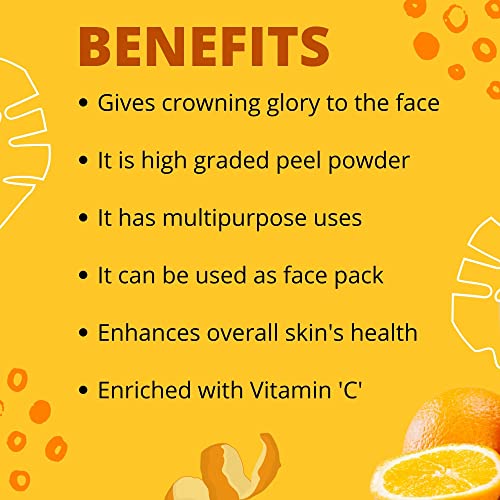 Havintha Natural Orange Peel Powder (Santra Chilka) | Help for minimize blackheads and makes the skin soft, smooth - 227 grams - View 5 of 5