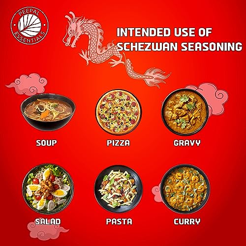 Peepal Essentials Schezwan Seasoning For Chinese and Thai Dishes Sprinkle on Soup, Garvies, Veggies, Perfect for Snacks, Appetizers, Savouries, Entrees - View 4 of 4