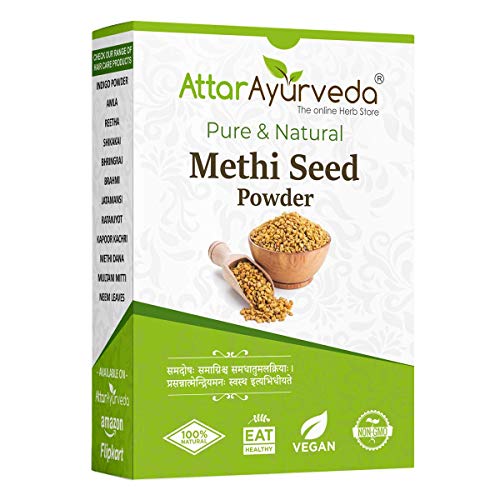 Attar Ayurveda Methi Seed Powder For Hair Growth - 200 g | Fenugreek Powder - Shop at Colombo Mall