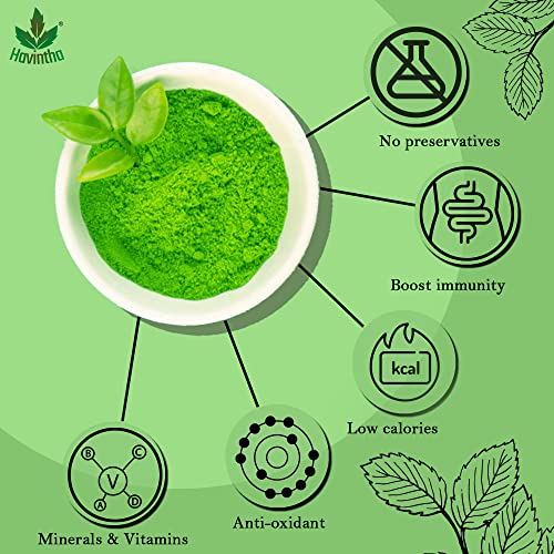 Havintha Natural Alfalfa Grass Powder - 100 g - View 4 of 4