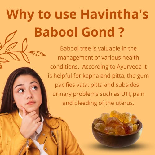 Havintha babool gond for teeth gums skin eyes throat health - 227 grams - View 3 of 5