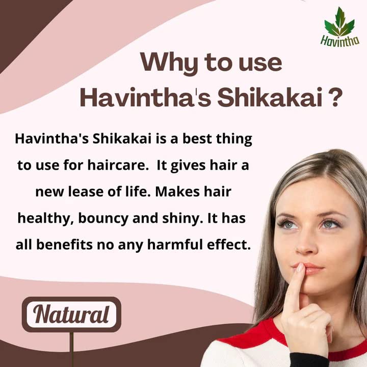 Havintha Natural Shikakai (Raw form) (227 g) - View 3 of 3