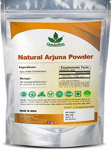 Havintha Natural Arjuna Powder/Arjun Chaal Powder - 227g - View 3 of 3