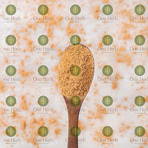 One Herb - Pure Sandalwood Powder 50g, Chandan Powder for Sunburn, Suntan, Acne, Pimples, Skin Glow, Blackheads, For Face Pack &amp; Skin Care - View 2 of 3