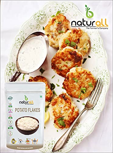 B Naturall Potato Flakes | Dehydrated Potato | Aaloo ka Mash | Instant ALOO POHA READYMIX Pack - 100 GM By B Naturall - View 4 of 4