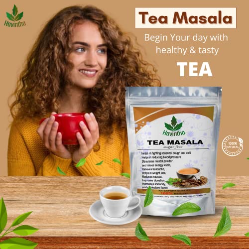 Havintha Natural Tea Masala Powder - 100 gram - View 2 of 4