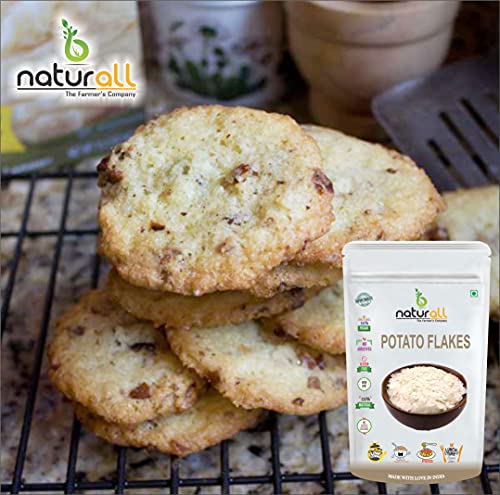 B Naturall Potato Flakes | Dehydrated Potato | Aaloo ka Mash | Instant ALOO POHA READYMIX Pack - 100 GM By B Naturall - View 3 of 4