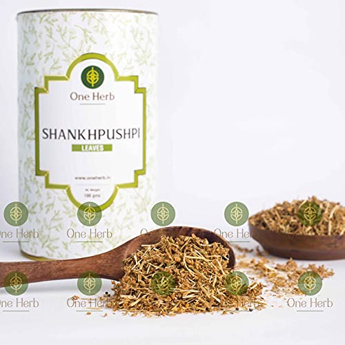 One Herb - Shankhpushpi Tea 100g, Superherb for Memory &amp; Sleep, Helps with Headache, Herbal Tea, Caffeine Free - View 3 of 3