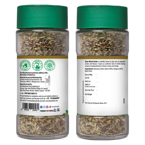 Keya 100% Natural Mixed herbs | Pure &amp; Refreshing| Organic Dried Herb,23gm - View 2 of 4