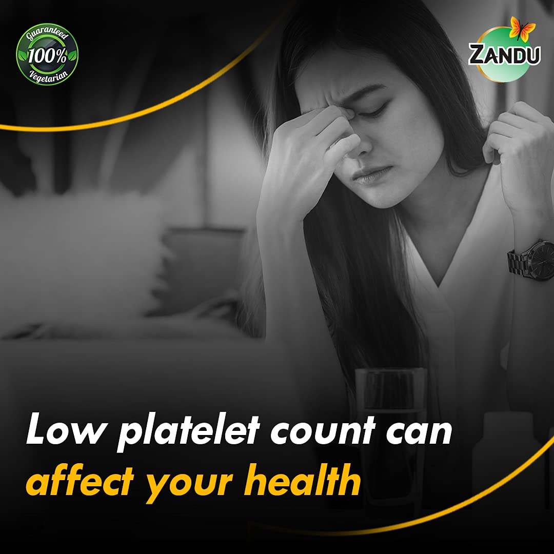 Zandu Papaya Leaf Extract Tablets - Helpful for Blood Platelets Count, With Goodness of Vitamin C, Anti-inflammatory &amp; Antioxidant Properties (Pack of 20 tablets x 2) (FROM INDIA) SAB - View 3 of 5