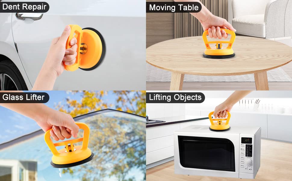 Dezzy Suction Cup Dent Puller Handle Lifter Car Dent Puller Big Remover for Car Dent Repair, Glass,Tiles, Mirror, Granite Lifting and Objects Moving  FROM INDIA (SAM) - View 5 of 5