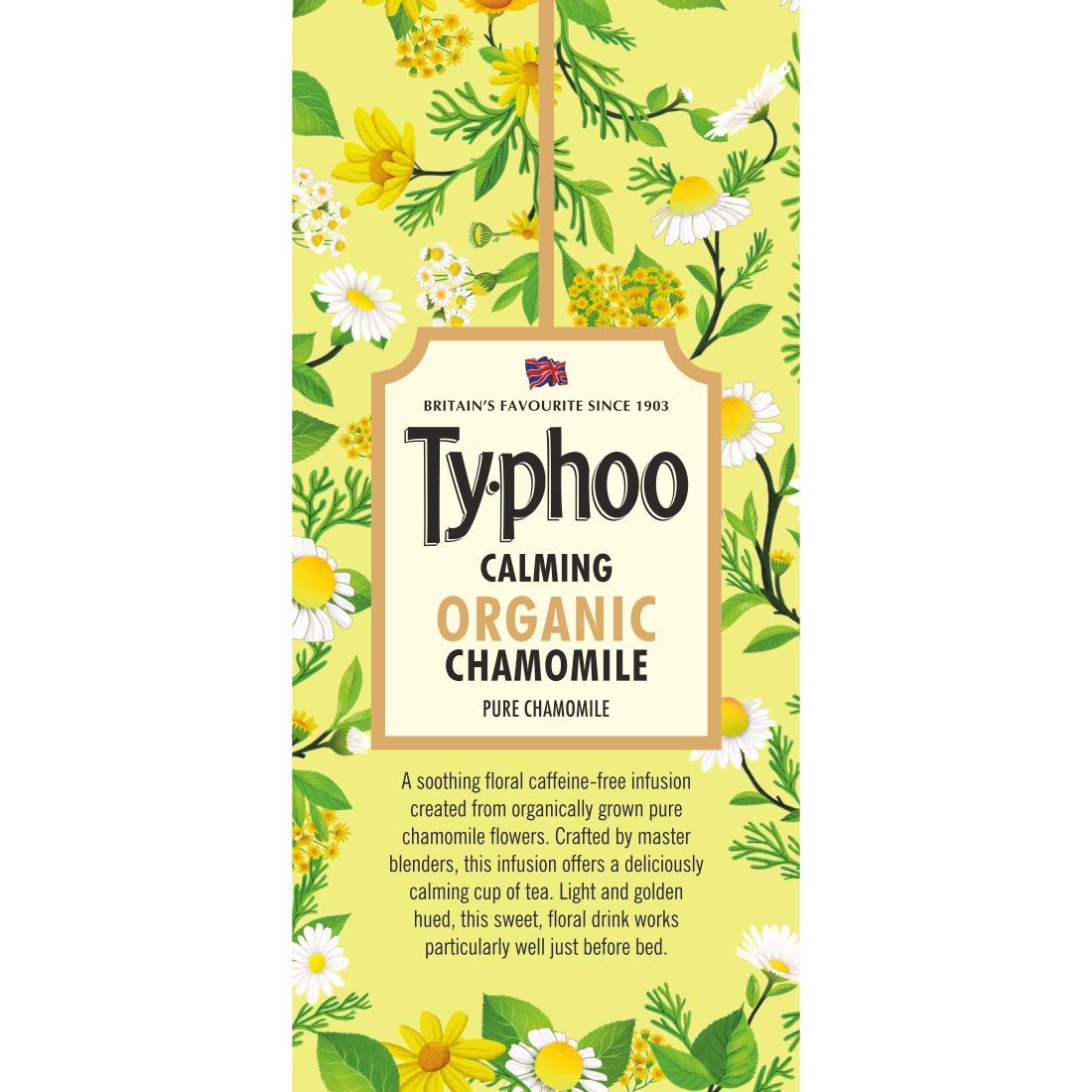 Typhoo Calming Organic Chamomile Tea with Pure Chamomile (Pack of 2)(FROM INDIA) SAB - View 3 of 4