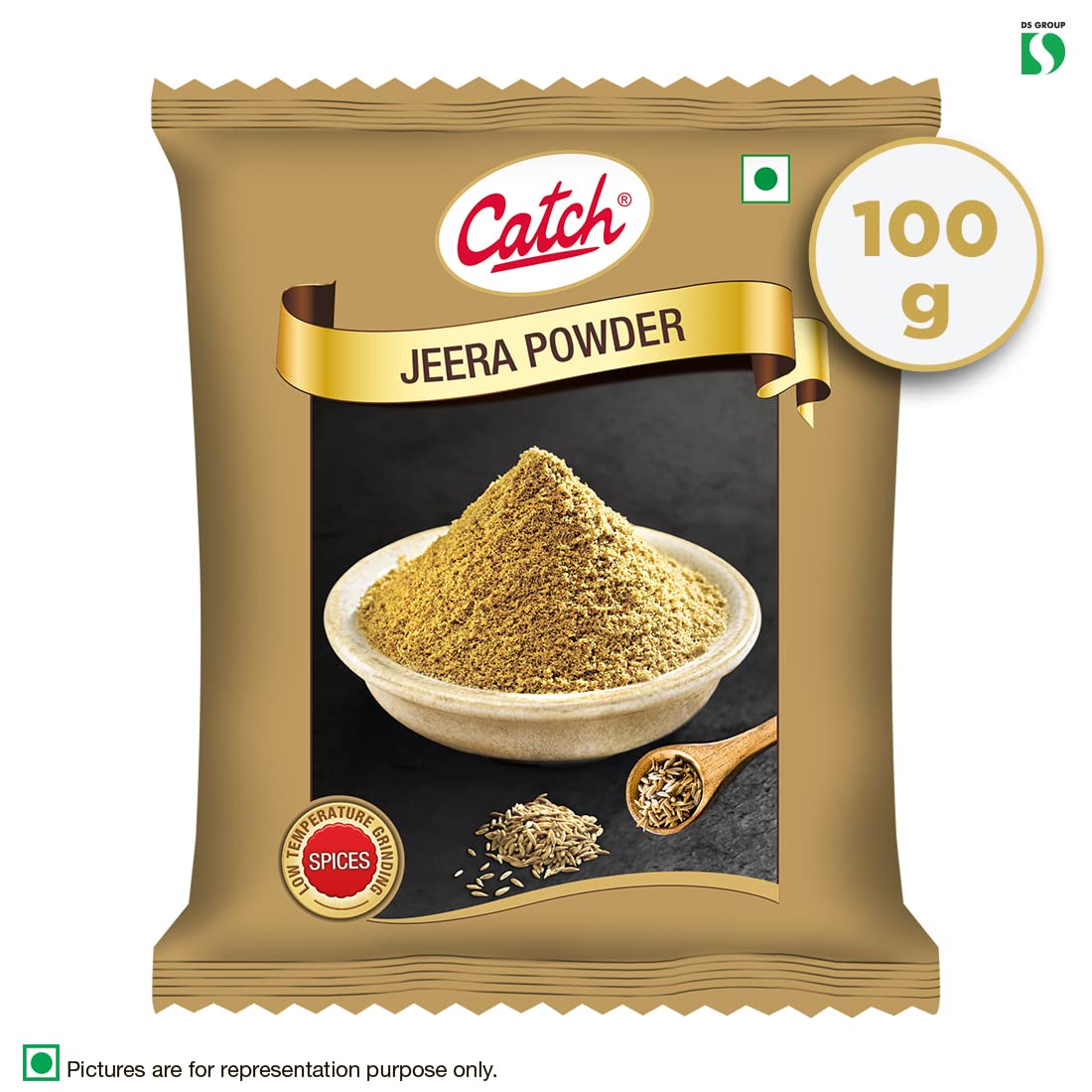 Catch Jeera(Cumin) Powder, 100 GM FROM INDIA (SAM) - View 3 of 4