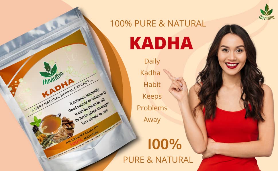 Havintha Kadha Powder For Immunity | Kwath Churna | Ayurvedic Herbal Mix Tea- 100 Grams - View 4 of 5