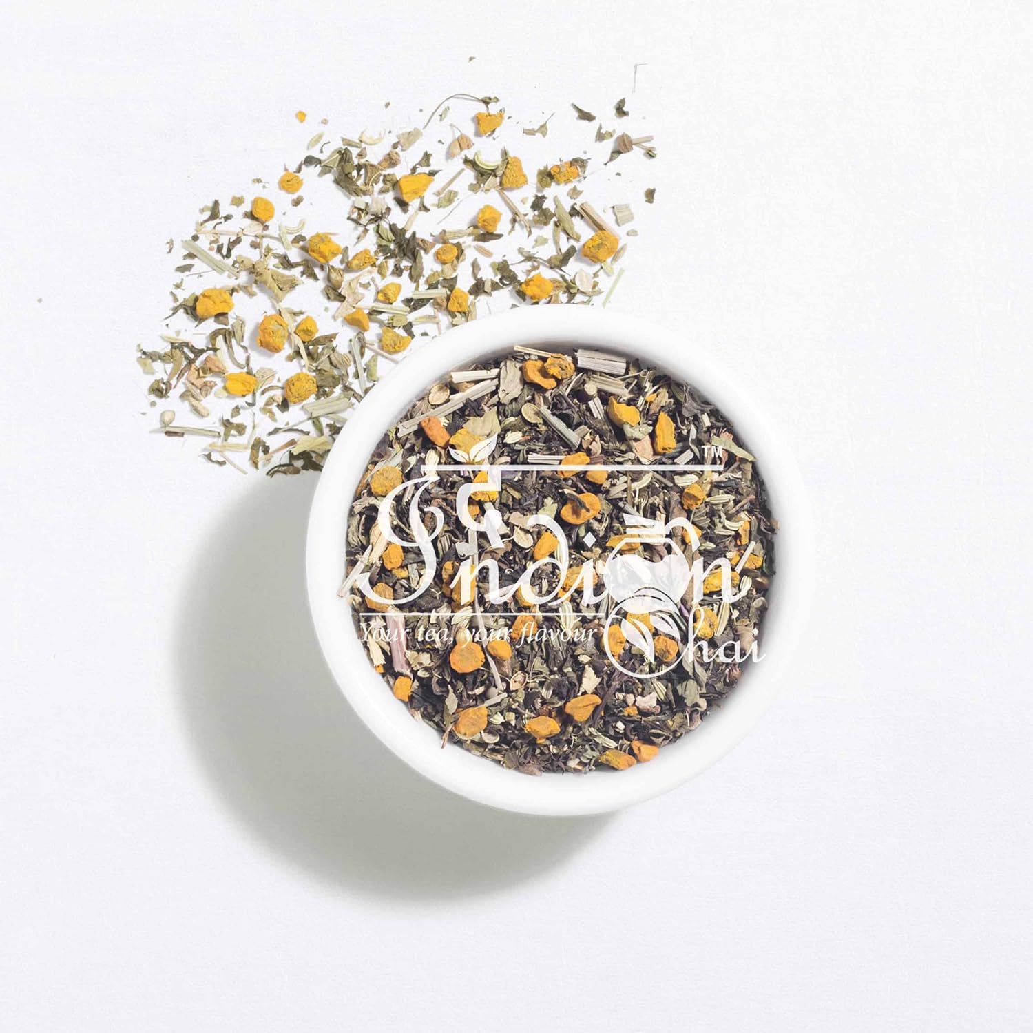 The Indian Chai - Digestive CCF Tea 30 Pyramid Tea Bags with Cumin, Coriander, Fennel and Peppermint for Acidity and Digestion (FROM INDIA) SAB - View 4 of 4