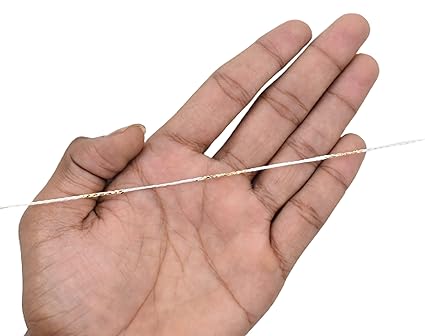 HUNNY- BUNCH® Premium &amp; Fine Quality Cotton Lurex Dori Thread for Embroidery, Beading, Jewelry Making, Tassel Making, Bridle Purse Making, Crafts Projects, DIY, etc.(Gold) - View 2 of 4