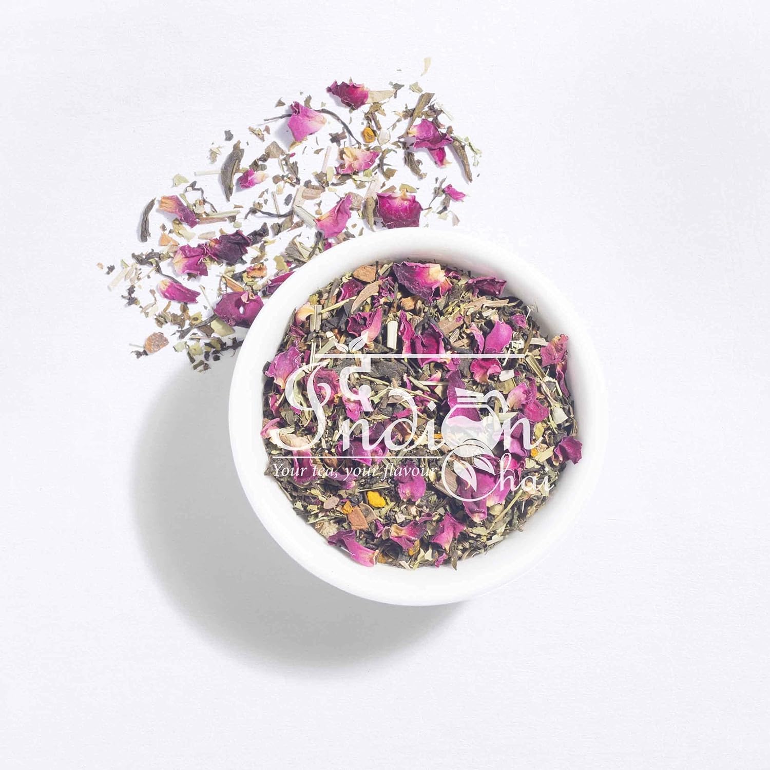 The Indian Chai - Slimming Healthy Green Tea 100g - Boost Metabolism, Digestion &amp; Detox, Supports Weight Loss Naturally, Slim Tea (FROM INDIA) SAB - View 3 of 5