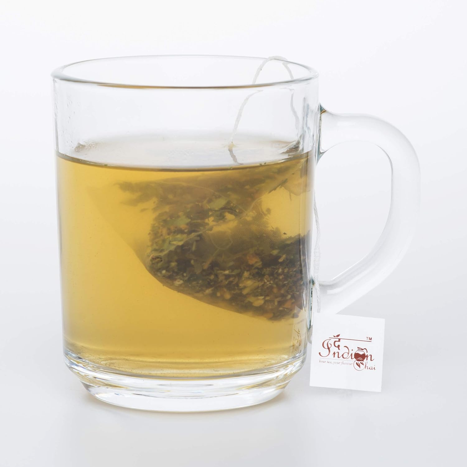 The Indian Chai - Anti - Diabetic Tea 30 Pyramid Tea Bags with Gymnemma Sylvestre, Giloy Stem, Paneer Dodi, Bitter Melon, Jamun Seed for Regulating Blood Sugars levels (FROM INDIA) SAB - View 3 of 4