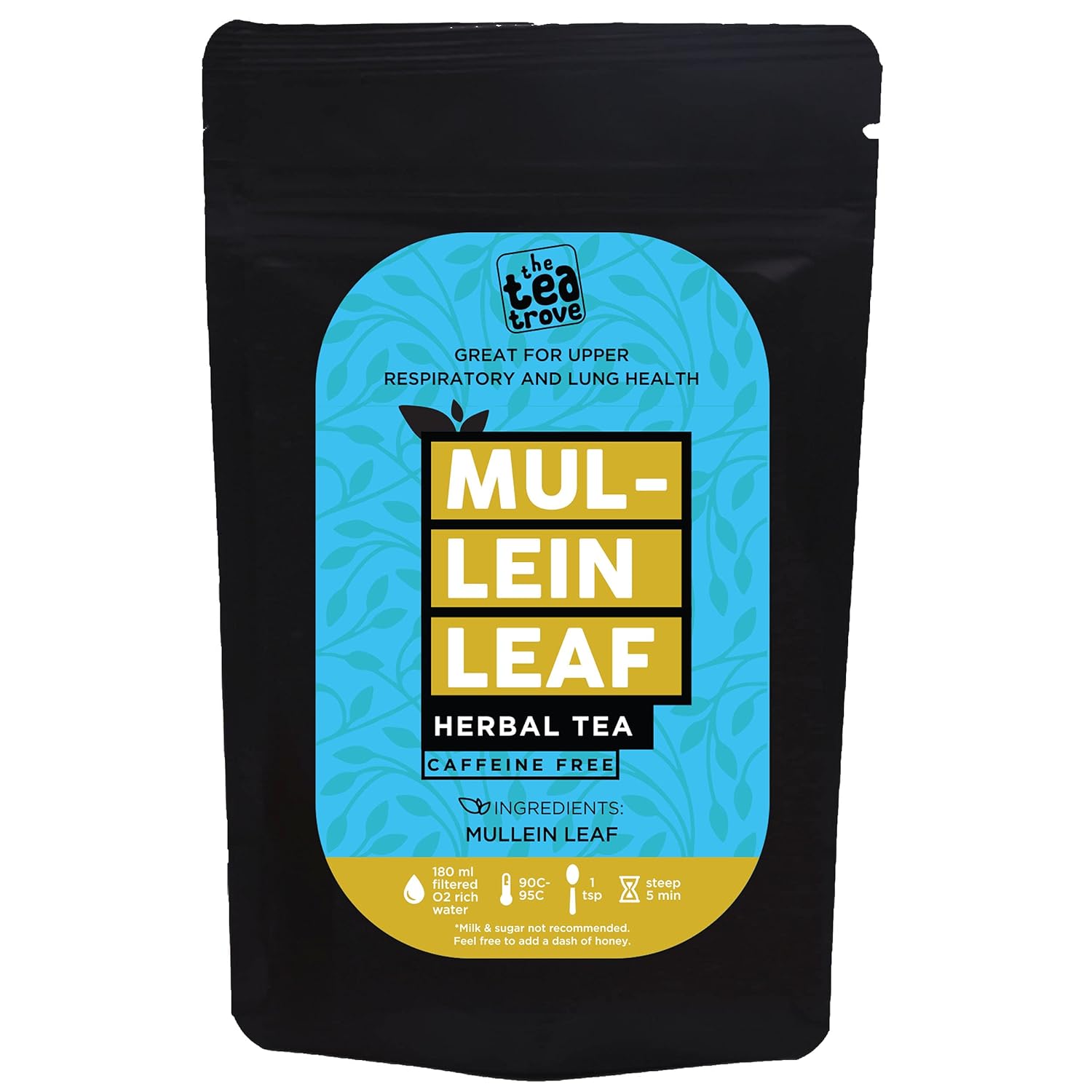 the tea trove Mullein Tea For Lungs Detox (50 Gms,100 Cups),Mullien Tea Leaf May Help Boost Respiratory Health&Immune Support|Mullen Tea Is A Natural Sleep Aid,Natural Pain Relief,50 Grams FROM INDIA(SAM) - Related product